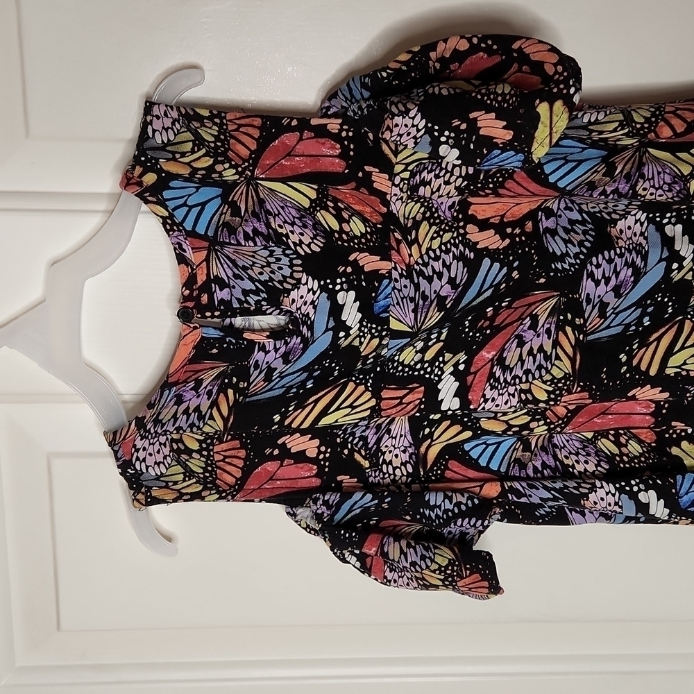 Art Class Cold Shoulder Butterfly Dress Size M - Picture 9 of 11